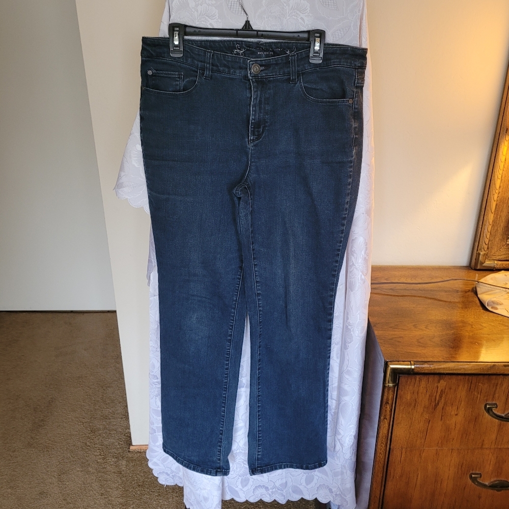 Christopher & Banks Blue Jeans Size 12 (314)